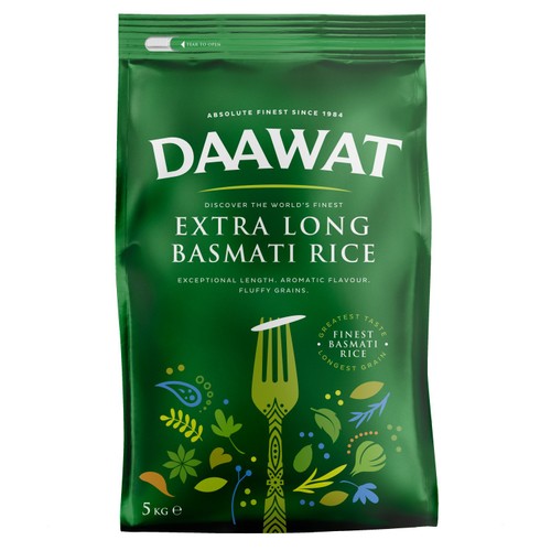 Daawat Extra Long Basmati Rice    5kg