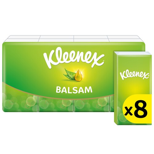 Kleenex Balsam Tissues 8 pocket pack