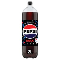 Pepsi Max No Sugar Cola Bottle  2L