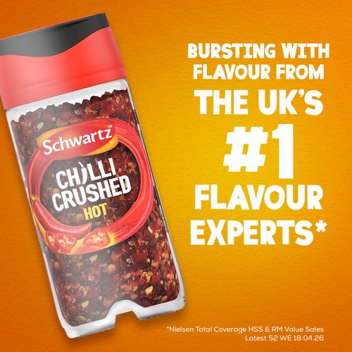 Schwartz Crushed Chillies Jar