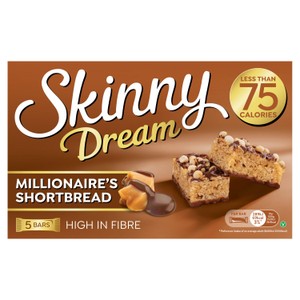 Skinny Dream Millionaire's Shortbread Bars