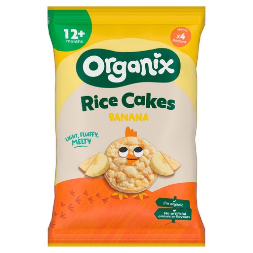 Organix Banana Rice Cake Clouds 40G