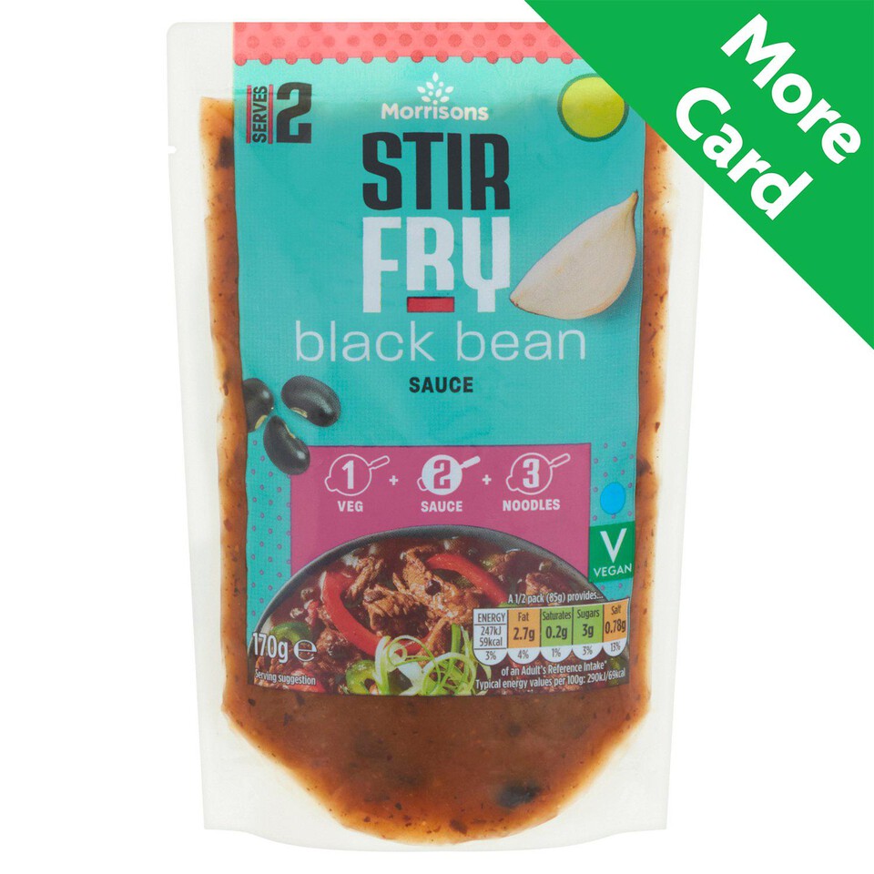 Morrisons Blackbean Stir Fry Sauce - Morrisons Online Groceries & Offers