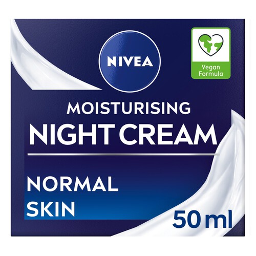 NIVEA Moisturising Night Cream for Normal Skin 