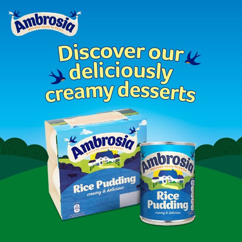 Ambrosia Devon Rice Pudding 400g
