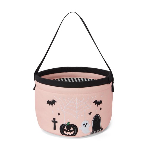Morrisons Halloween Treat Basket Pink