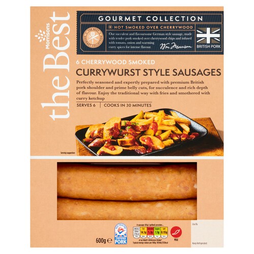 Morrisons The Best Gourmet Collection Currywurst Sausage