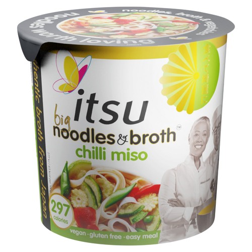 Itsu Big Instant Noodles & Broth Chilli Miso   98g