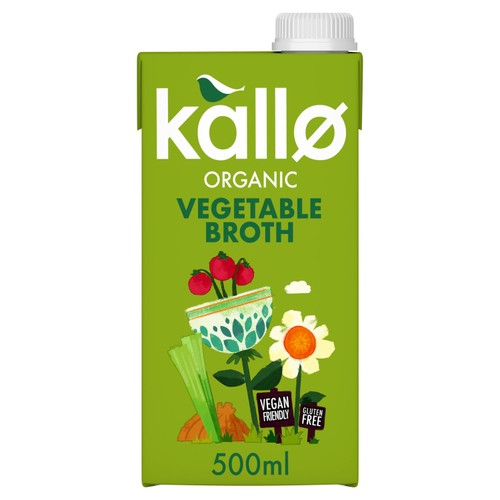 Kallo Organic Vegetable Broth 500ml