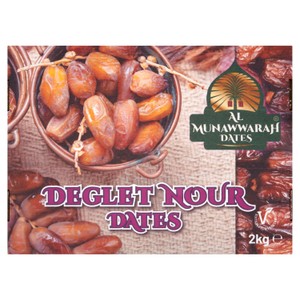 Al Munawwarah Deglet Nour Dates Gift Box 2kg