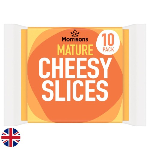 Morrisons British Mature Cheesy Slices 170g