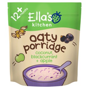 Ella's Kitchen Oaty Porridge With Coconut, Blackcurrant & Apple 200g