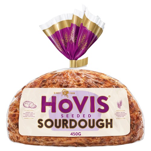 Hovis Sourdough Cob Seeded 450g