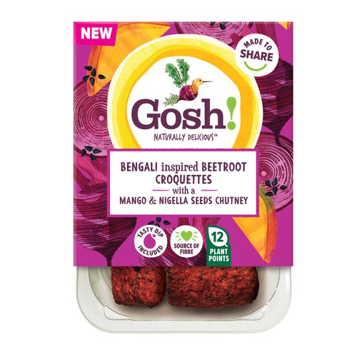 Gosh! Bengali Inspired Beetroot Croquettes 200G