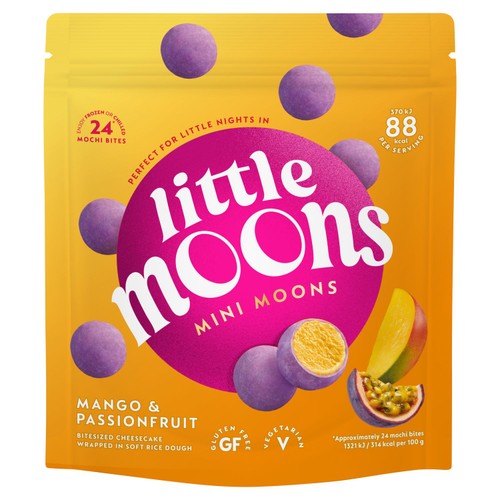 Little Moons Mini Moons Mango & Passionfruit 168g