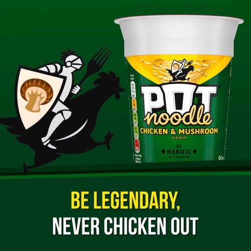 Pot Noodle Chicken & Mushroom 4x90g
