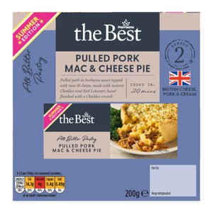 Morrisons The Best Pulled Pork & Mac Cheese Pie 200g