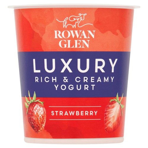 Rowan Glen rich creamy strawberry yogurt