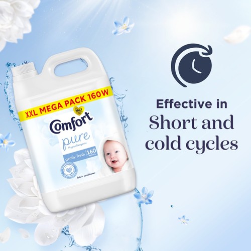 Comfort Sensitive Skin Pure Fabric Conditioner 160 Washes