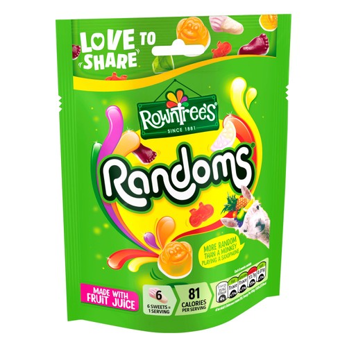 Rowntree's Randoms Sweets Sharing Pouch 150g