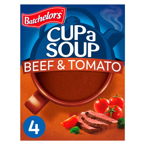 Batchelors Cup a Soup Beef & Tomato 4 Sachets