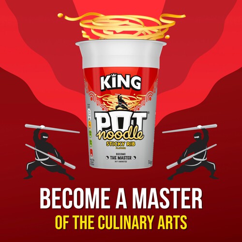 Pot Noodle Sticky Rib King Pot