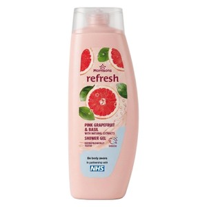 Morrisons Refresh Natural Eucalyptus & Grapefruit Shower Gel