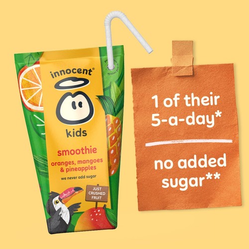 Innocent Smoothies Kids Oranges, Mangoes & Pineapples Juice