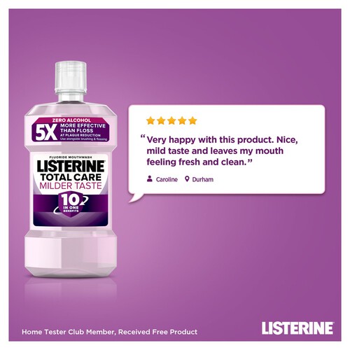 Listerine Total Care Milder Taste Mouthwash