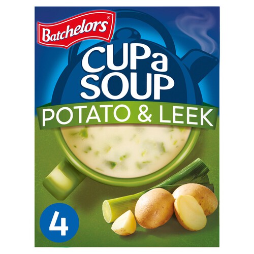 Batchelors Cup a Soup Potato & Leek 4 Sachets