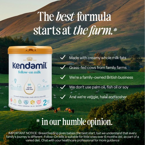 Kendamil  Follow On Baby Infant Milk Formula Powder Months