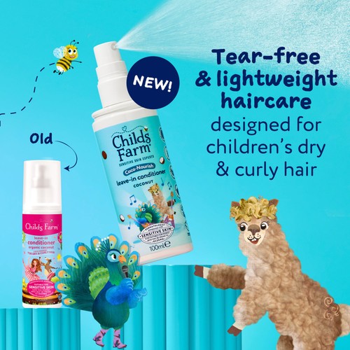 Childs Farm Coco-Nourish Leave-In Conditioner Curl Definer    100ml