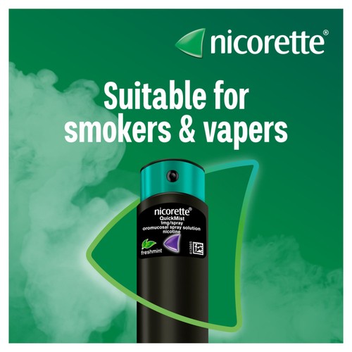 Nicorette QuickMist Mouthspray Freshmint (Stop Smoking Aid)
