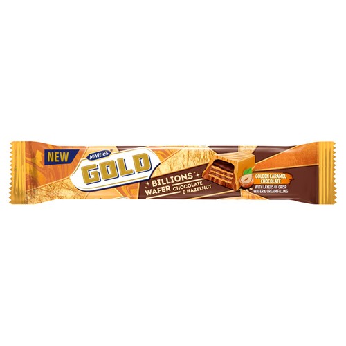 McVitie's Gold Billions Wafer Chocolate & Hazelnut 39g