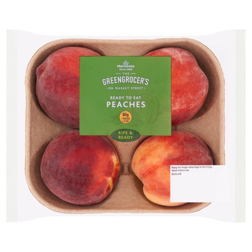 Morrisons Ripe & Ready Peaches 4 Pack