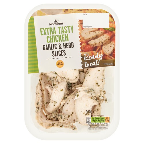 Morrisons Extra Tasty Chicken Slices With Garlic And Herb 