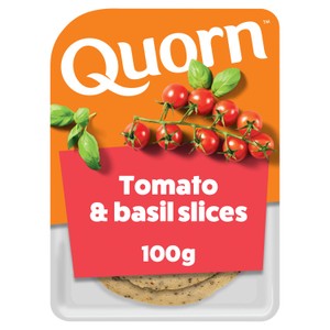 Quorn Tomato & Basil Vegetarian Deli Slices