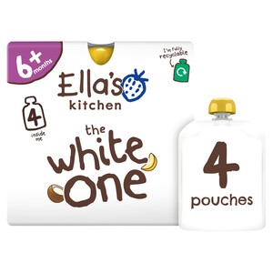 Ella's Kitchen Organic The White One Smoothie Multipack Pouch 6+ Months | Morrisons