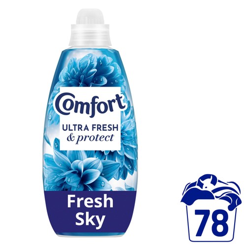 Comfort Ultra Fresh Protect Fabric Conditioner Fresh Sky 78 Washes