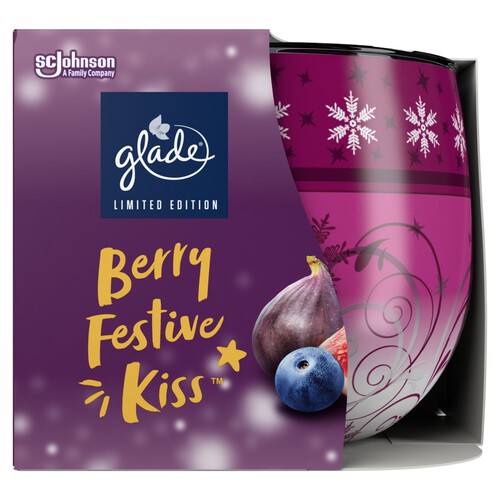 Glade Candle Berry Festive Kiss