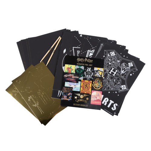 Harry Potter Scraper Foil Art Set