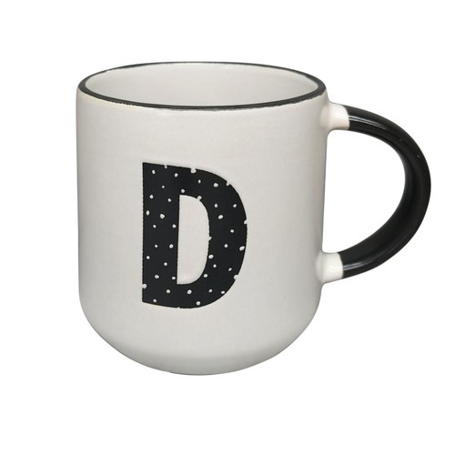 Nutmeg Home Alphabet Mug D