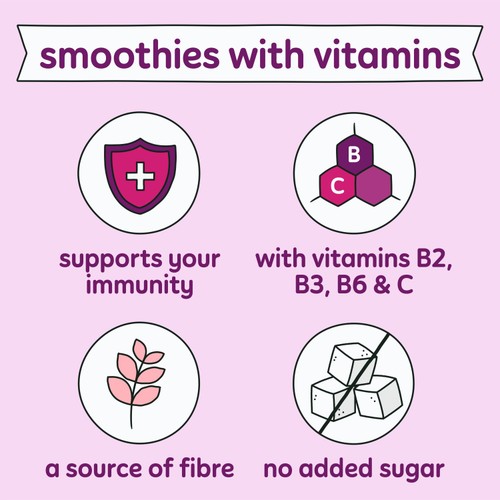 Innocent Berry Defence, Raspberry, Cranberry & Pomegranate Super Smoothie