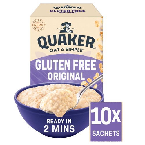 Quaker Oat So Simple Gluten Free Porridge Sachets