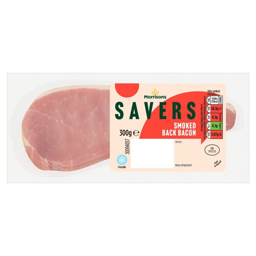 Morrisons Savers Smoked Back Bacon