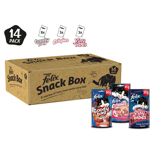 Felix Mix Cat Treat Snack Box 