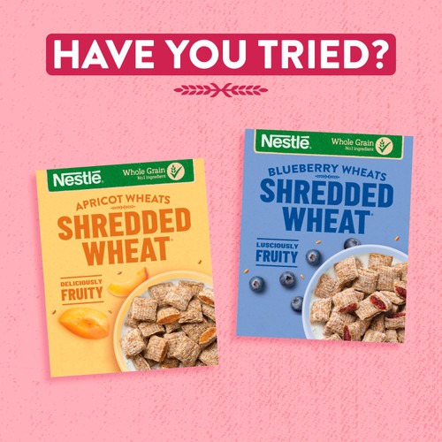 Nestle Shredded Wheat Red Berries and Vanilla Cereal 450g