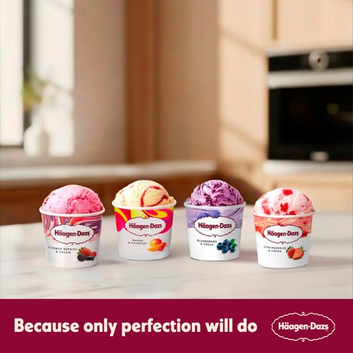 Haagen-Dazs  Fruit Collection Minicup Ice Creams