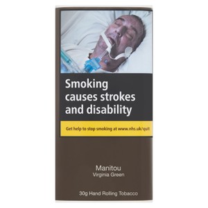 manitou virginia green hand rolling tobacco Manitou Virginia Green