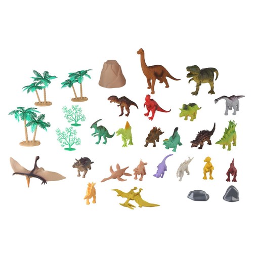 Dinosaurs Jumbo Egg 30 Pieces Figures Set